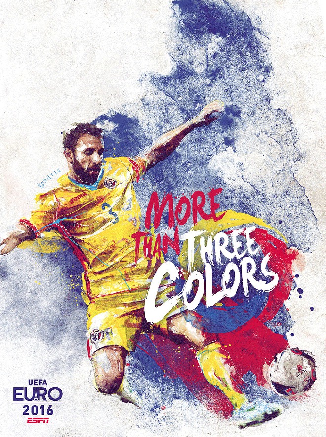 Ấn tượng poster và slogan của 24 đội dự EURO 2016 - Ảnh 16.