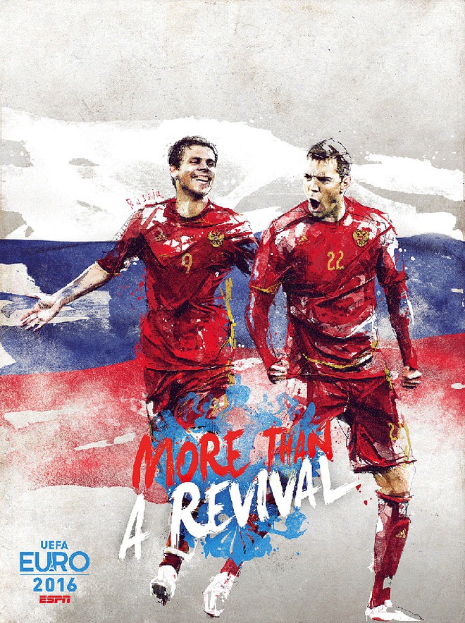 Ấn tượng poster và slogan của 24 đội dự EURO 2016 - Ảnh 17.