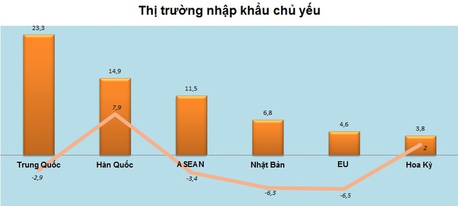 Việt Nam đang phải nhập khẩu những gì từ quốc tế? - Ảnh 1.