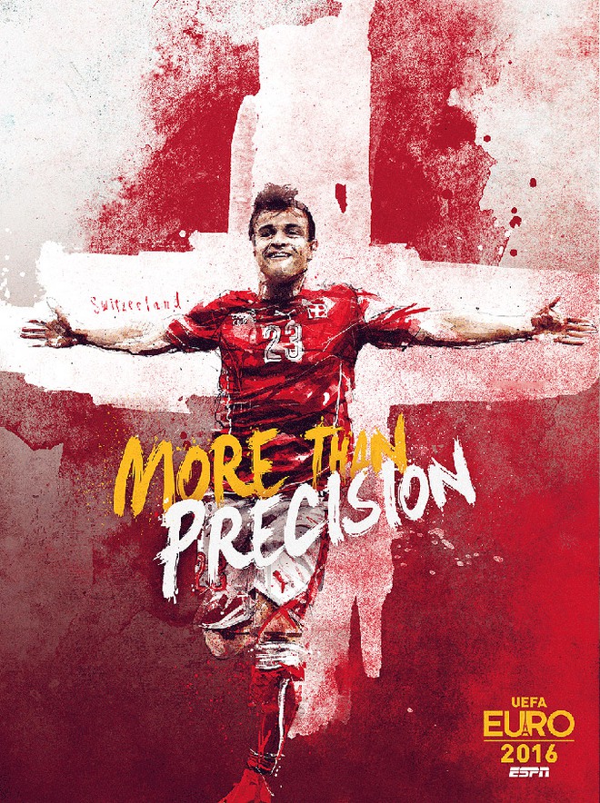 Ấn tượng poster và slogan của 24 đội dự EURO 2016 - Ảnh 21.