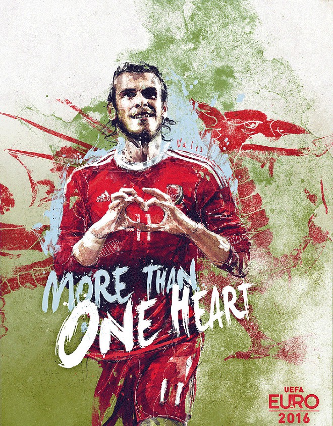 Ấn tượng poster và slogan của 24 đội dự EURO 2016 - Ảnh 24.