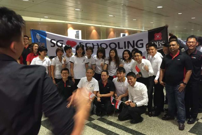 Người hùng Joseph Schooling được tôn vinh tại quê nhà Singapore - Ảnh 4.