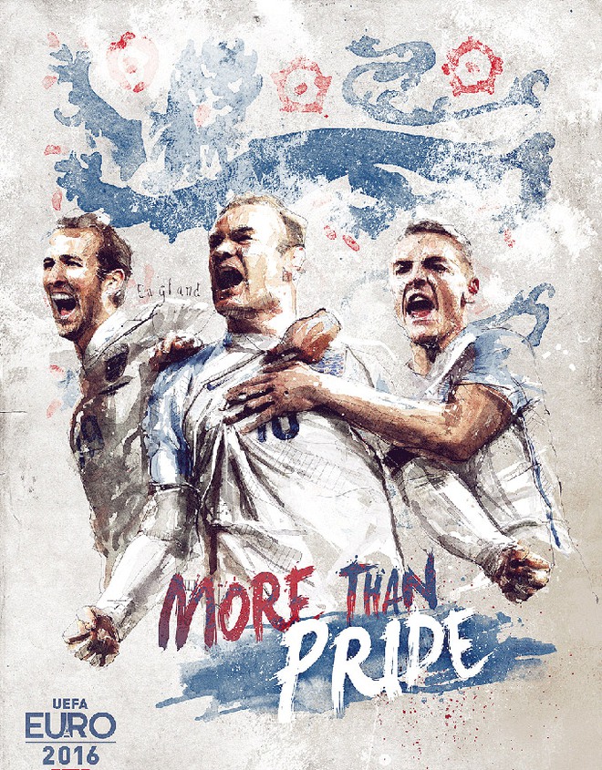Ấn tượng poster và slogan của 24 đội dự EURO 2016 - Ảnh 7.