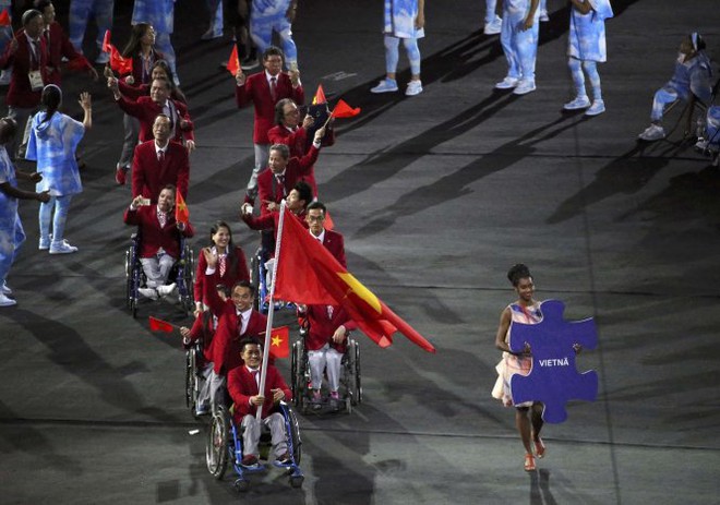 ​Lễ Khai mạc xúc động của Paralympic Rio 2016 - Ảnh 7.