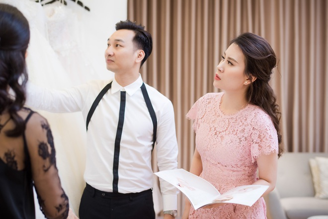 Nhan sắc lộng lẫy của vợ MC Thành Trung khi diện váy cưới - Ảnh 3.