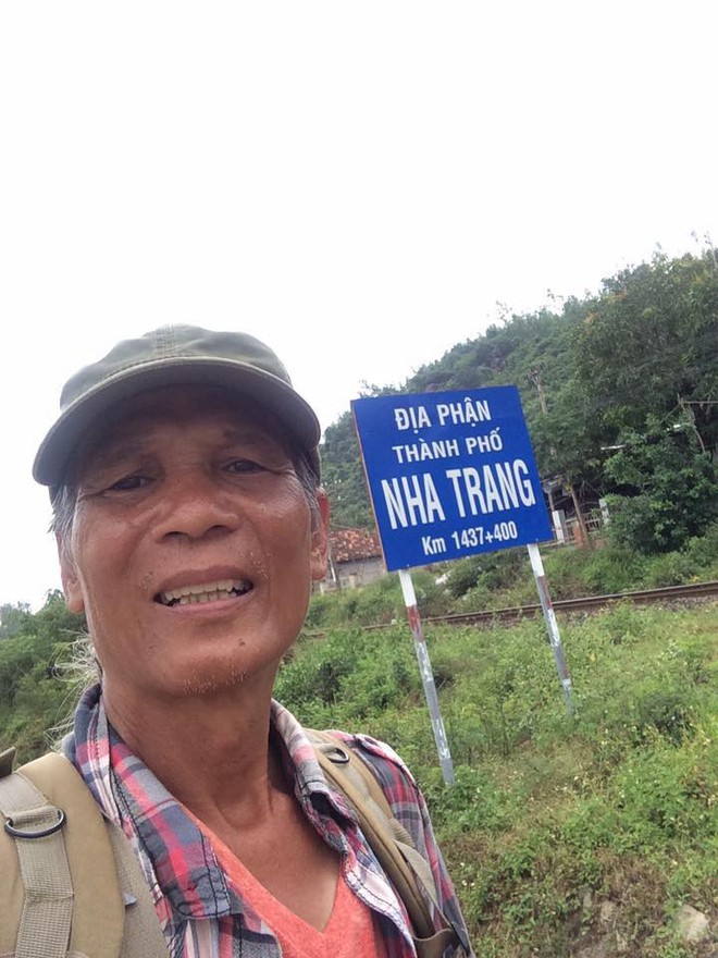 65 tuổi, lão già gân quyết định đi phượt bộ 2.000 km từ Bắc vào Nam - Ảnh 8.
