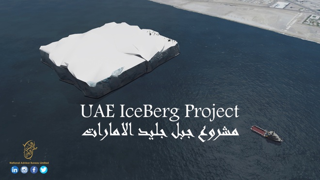 Tham vọng điên rồ: Một công ty ở Dubai muốn kéo băng từ Nam Cực về để lấy nước uống - Ảnh 2.