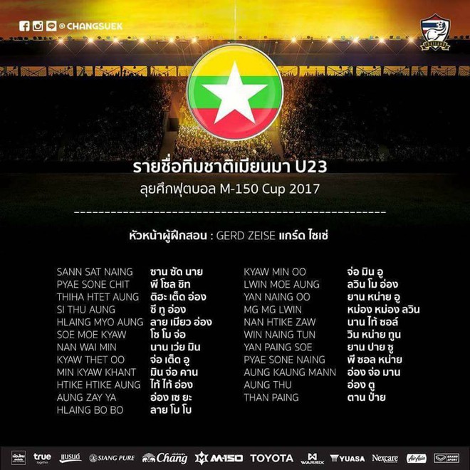 Cup M150: Myanmar mang trọng pháo đấu Việt Nam - Ảnh 1.