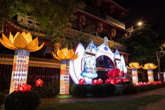 Sài Gòn rực rỡ mừng Đại lễ Phật Đản 2017 - Ảnh 3.