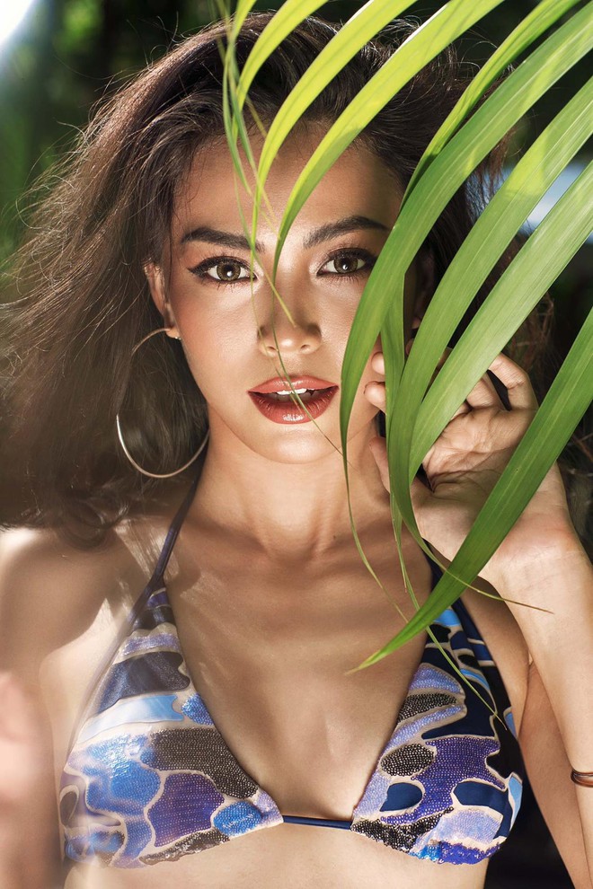 Vẻ đẹp nóng bỏng của thí sinh nặng ký nhất Hoa hậu Hoàn vũ Việt Nam 2017 - Ảnh 2.