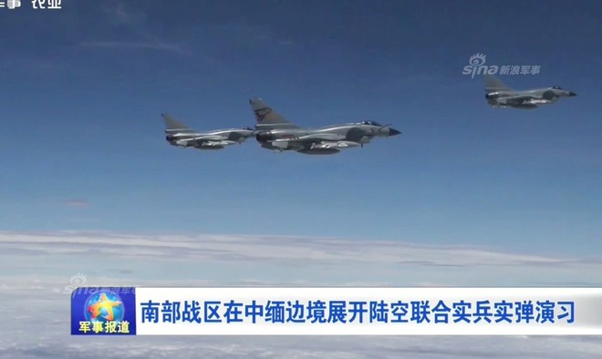 J-10 Trung Quốc ào ạt oanh kích khu vực biên giới giáp Myanmar trong tình hình nóng - Ảnh 5.