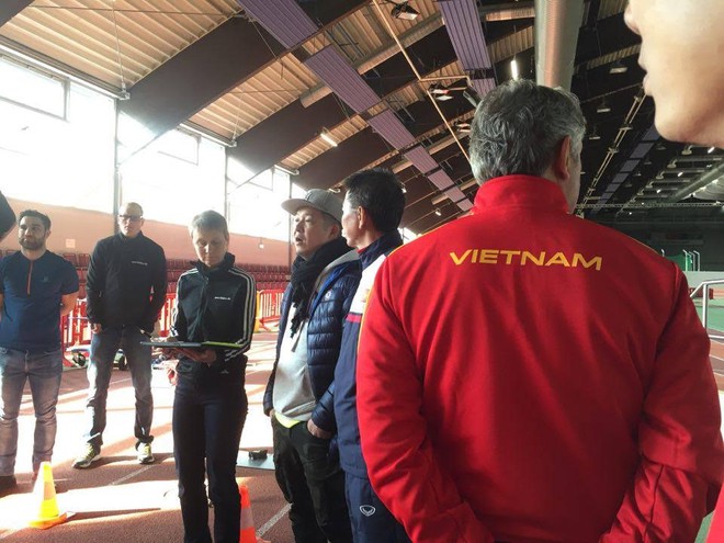 U20 Việt Nam vượt qua bài test thể lực gắt gao theo tiêu chuẩn Đức - Ảnh 1.