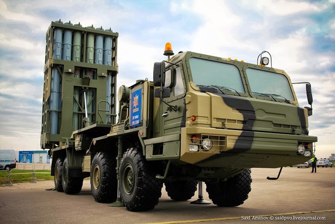 Almaz-Antey tuyên bố kết thúc thử nghiệm tên lửa chống tên lửa của S-500 - Ảnh 1.