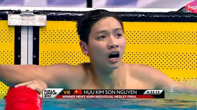 Sốc: Kình ngư Việt Nam 15 tuổi bứt tốc ấn tượng, phá kỷ lục SEA Games tồn tại 14 năm - Ảnh 2.