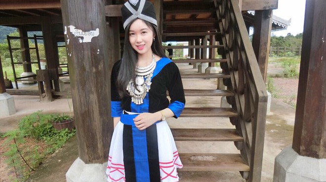 Cô gái xinh đẹp người Lào hạnh phúc vì được mạng xã hội Việt quan tâm - Ảnh 4.