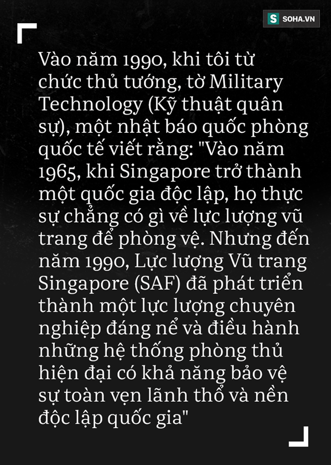 Lý Quang Diệu và chuyện chưa kể trong 25 năm lột xác ngoạn mục của quân đội Singapore - Ảnh 4.