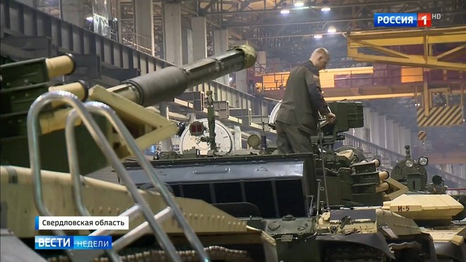 Thỏa ước mong: Xe tăng T-90S Nga sản xuất cho khách hàng nước ngoài đã lắp giáp đời mới - Ảnh 5.