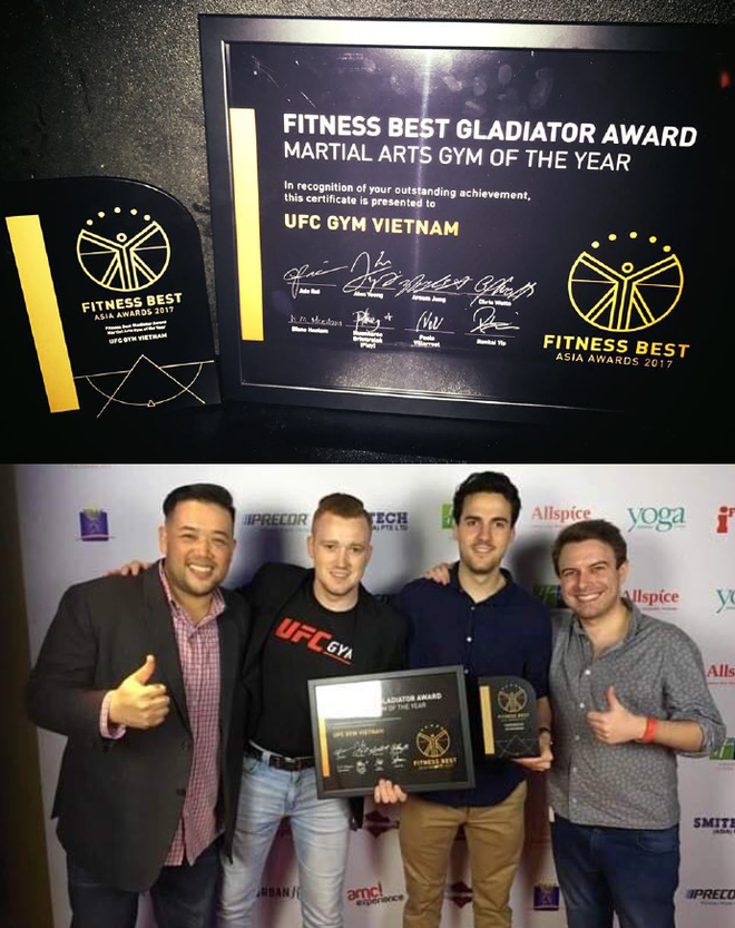 UFC GYM Việt Nam đoạt giải Fitness Best Asia Award 2017 - Ảnh 2.