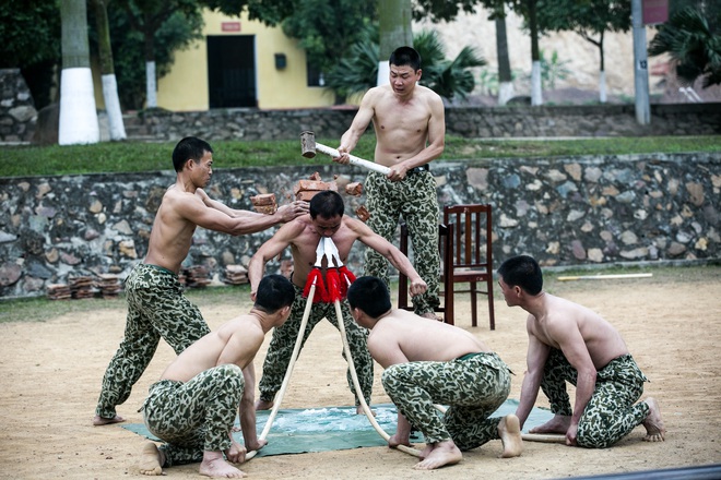 Bình An, Quốc Thiên tái mặt vì các bài tập của đặc công - Ảnh 5.