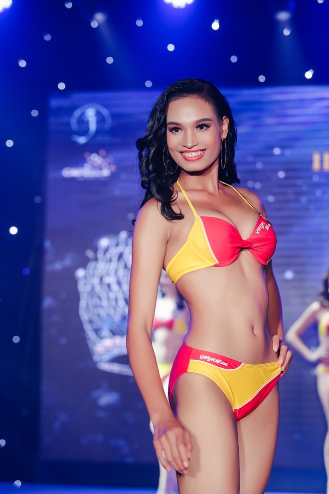 Top 34 thí sinh Hoa hậu Đại dương nóng bỏng với trang phục bikini - Ảnh 9.