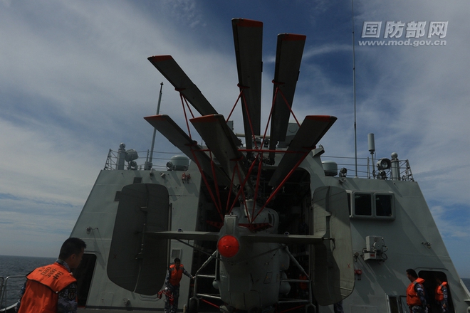 Trung Quốc công bố hình ảnh tên lửa chống ngầm - Ảnh 7.