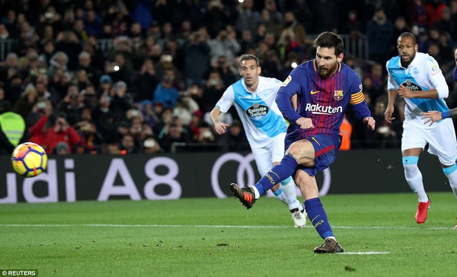 Messi sút trượt phạt đền, Barcelona vẫn thắng đậm để rung đùi chờ El Clasico - Ảnh 11.