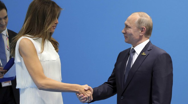 Phát ngôn viên Kremlin: Ông Putin dành sự cảm mến cho bà Melania Trump - Ảnh 1.