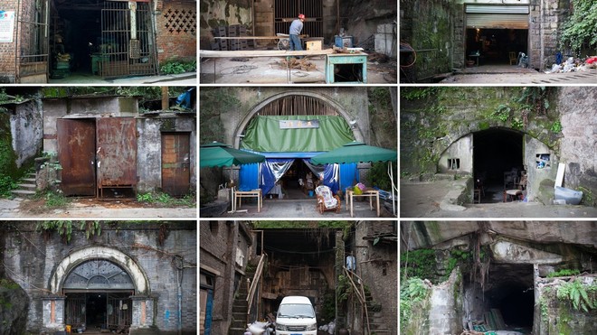 Cận cảnh cuộc sống bên dưới hầm trú bom trong thời bình ở Trung Quốc - Ảnh 1.