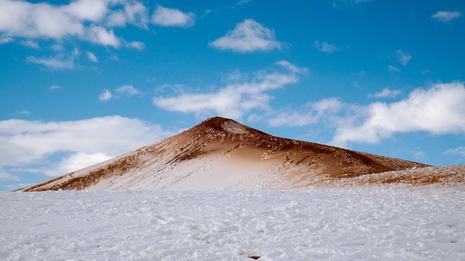 24h qua ảnh: Tuyết phủ trắng sa mạc Sahara - Ảnh 5.