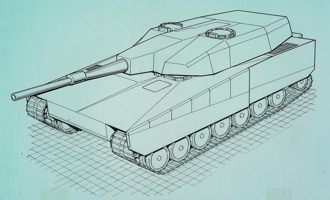 Stridsvagn 2000 - Xe tăng chiến đấu chủ lực cỡ nòng lớn của Thụy Điển - Ảnh 6.