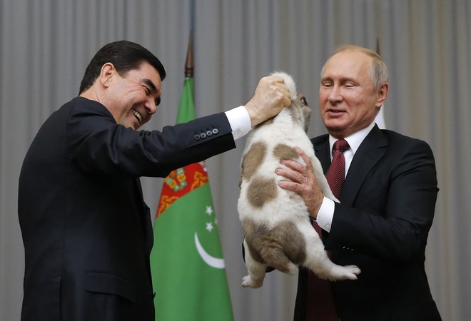 24h qua ảnh: Tổng thống Putin vui mừng khi được tặng chó cưng - Ảnh 6.
