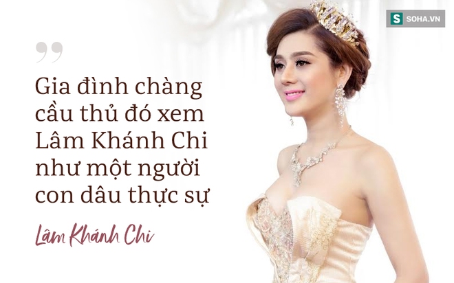 Gia đình chàng cầu thủ bóng đá xem Lâm Khánh Chi như con dâu thực sự... - Ảnh 3.