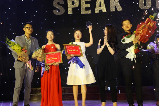 Nữ sinh trường Báo xuất sắc giành quán quân Speak Up 2017 - Ảnh 6.