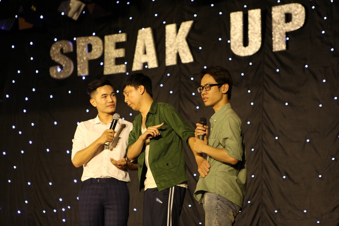 Nữ sinh trường Báo xuất sắc giành quán quân Speak Up 2017 - Ảnh 4.