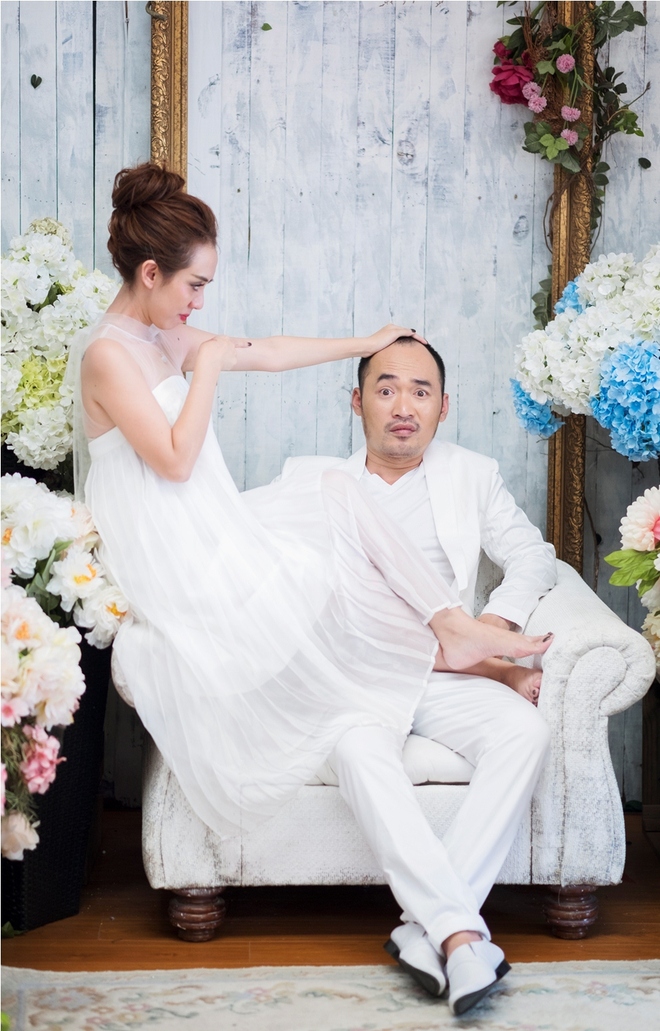 Ảnh cưới 6 năm trước của hoa hậu hài Thu Trang và Tiến Luật - Ảnh 13.