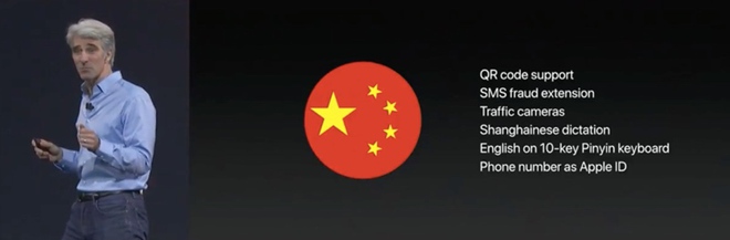 Apple ra sức chiều chuộng Trung Quốc ngay tại WWDC 2017 và trong iOS 11 - Ảnh 1.
