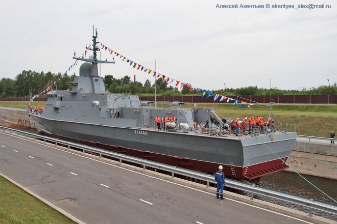 [ẢNH] Nga hạ thủy tàu tên lửa đầu tiên lớp Karakurt - Ảnh 13.
