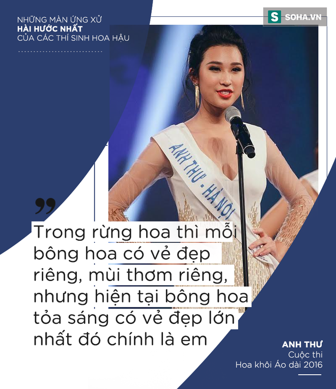 Những màn ứng xử gây cười nhất trong lịch sử thi Hoa hậu tại Việt Nam - Ảnh 4.