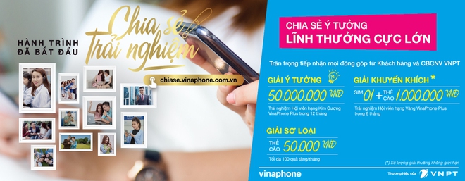 VinaPhone treo giải 50.000.000đ cho các ý tưởng sáng tạo - Ảnh 1.