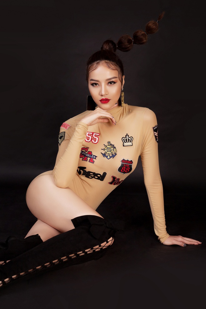 Hoa hậu Kiều Ngân gây bất ngờ với hình ảnh táo bạo - Ảnh 4.