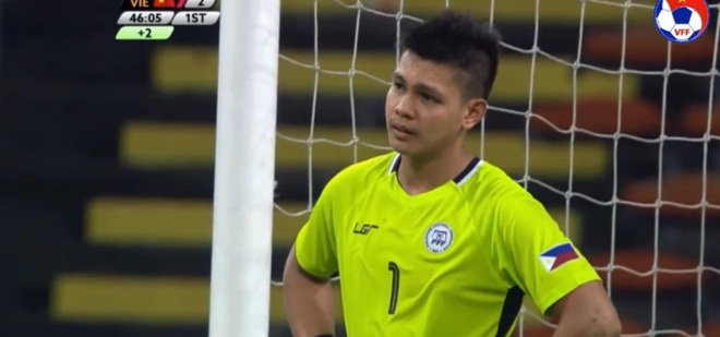 Chiêu trò với U22 Việt Nam, thủ môn Philippines nhận kết cục cay đắng - Ảnh 1.