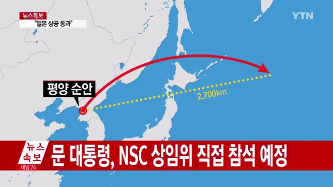 Lý do đơn giản khiến phòng không Nhật Bản đứng nhìn khi tên lửa Triều Tiên bay qua - Ảnh 1.