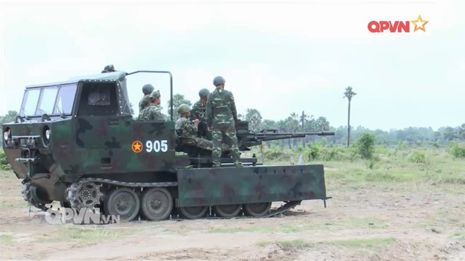 Việt Nam tích hợp cối 100 mm cho thiết giáp M113, đưa pháo cao xạ lên xe bánh xích M548 - Ảnh 2.