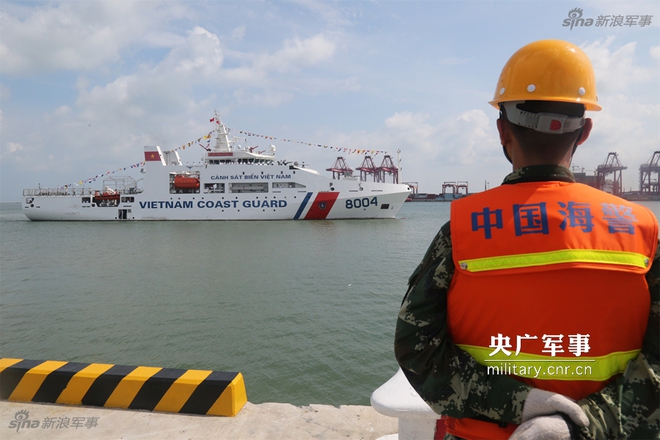 Báo Trung Quốc quan tâm tới chuyến thăm của tàu CSB 8004 Việt Nam - Ảnh 1.