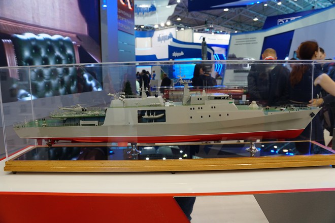 [ẢNH] Nga khoe dàn tàu chiến hùng hậu tại triển lãm IMDS 2017 - Ảnh 5.
