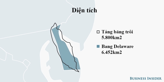 Tảng băng trôi lớn nhất trong lịch sử vừa đứt gãy nặng gấp 20 lần trọng lượng tàu Titanic - Ảnh 2.