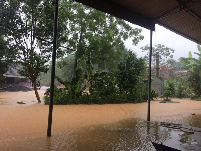 Thái Nguyên: Nhiều nơi ngập lụt nghiêm trọng do ảnh hưởng của bão số 6 - Ảnh 6.