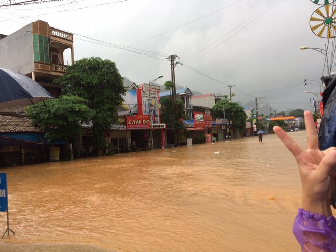 Thái Nguyên: Nhiều nơi ngập lụt nghiêm trọng do ảnh hưởng của bão số 6 - Ảnh 7.