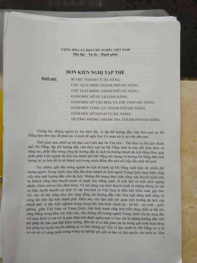 Hàng loạt người Trung Quốc bị tố hướng dẫn chui, thông tin sai sự thật về VN tại Đà Nẵng - Ảnh 1.