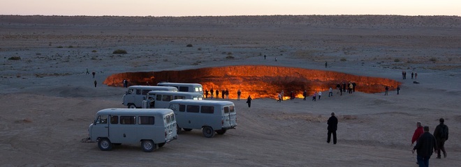 Cánh cổng địa ngục do chính bàn tay con người tạo ra ở sa mạc Karakum - Ảnh 4.